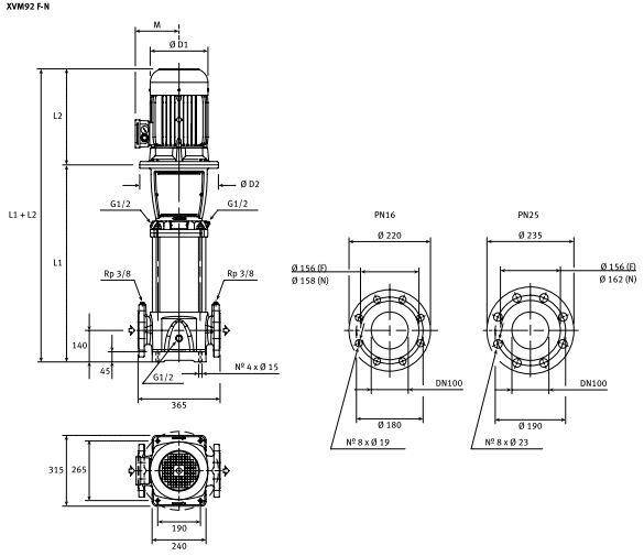     XVM92 06F450T 400/690, . 140986