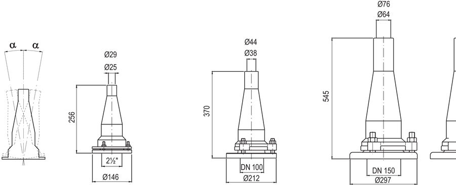    Lance jet DN 100, 38 mm  105-208 3/ . BCB2100